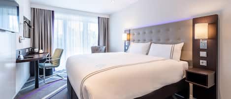 Habitación doble estándar | Insonorización, wifi gratis y ropa de cama