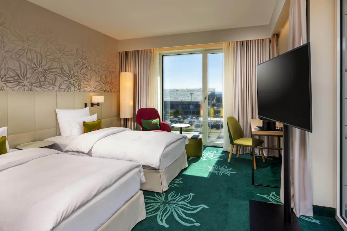 Chambre Supérieure avec lits jumeaux, 2 lits une place | 1 chambre, literie hypoallergénique, coffres-forts dans les chambres