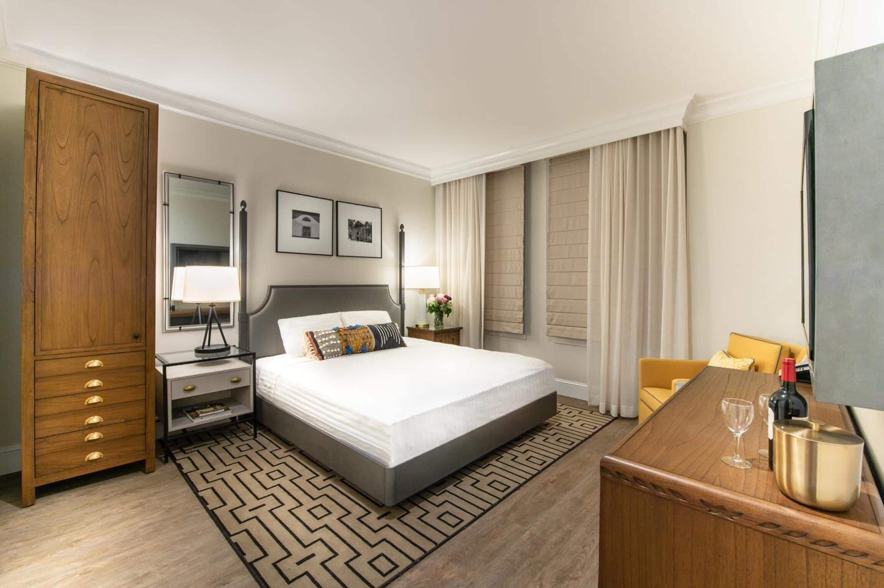 premium bedding, in-room safe, blackout curtains, iron/ironing board