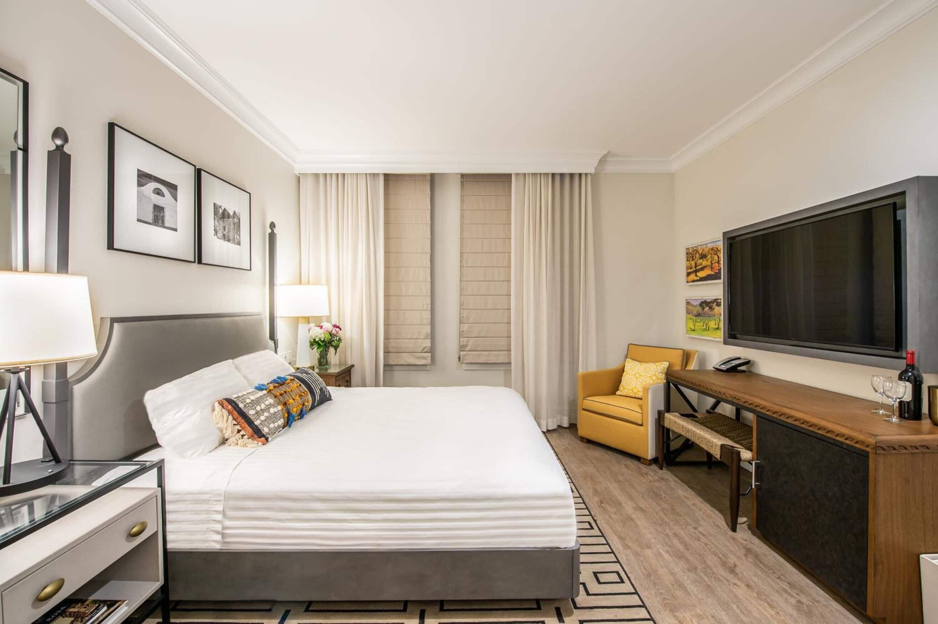 premium bedding, in-room safe, blackout curtains, iron/ironing board