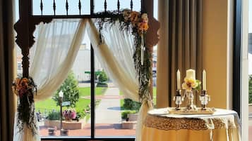Indoor wedding