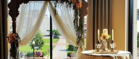 Indoor wedding