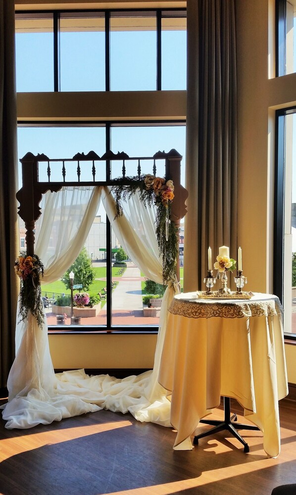 Indoor wedding