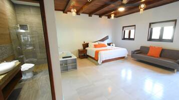 Superior Room, 1 King Bed, Non Smoking | Minibar, in-room safe, iron/ironing board, free WiFi