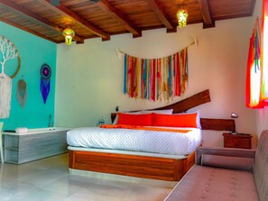 Minibar, in-room safe, iron/ironing board, free WiFi - Hotel Hacienda Dos Ojos (Tulum)