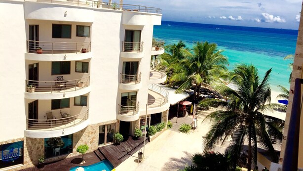 Exterior - Corto Maltes with Terrace Beach Front 304 (Playa del Carmen)