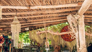 Breakfast, lunch, brunch served; international cuisine, beach views