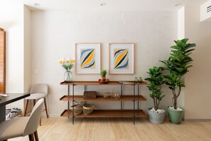 Deluxe Apartment, 1 Bedroom, Non Smoking | Living area | 42-inch flat-screen TV with digital channels, TV, Netflix - Casa Sol 1BR by the Pool - Attha Cenote (Tulum)