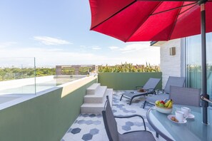 Apartment, 1 Bedroom, Non Smoking | Balcony