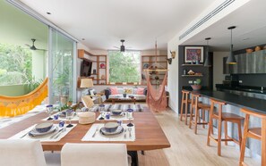 公寓, 2 間臥室, 非吸煙房 | 房內用餐