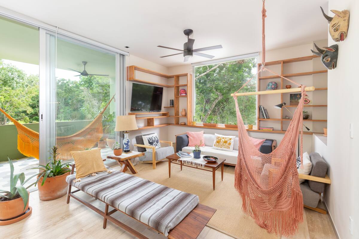 Departamento, 2 habitaciones, para no fumadores | Sala de estar | Smart TV, Netflix y servicios de streaming