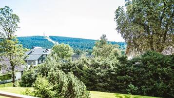 Blick von der Unterkunft