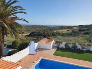 Outdoor pool - House with sea view and natural park, private pool .Last minute   (Vila do Bispo)