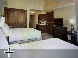 2 bedrooms, in-room safe, desk, iron/ironing board