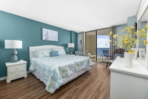2 bedrooms, iron/ironing board, free WiFi, bed sheets - Beautiful Ocean Front 5th Flr Condo (North Myrtle Beach)