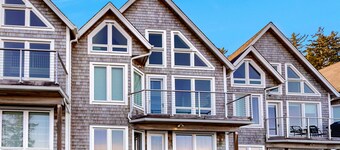 Oceanfront hus i et lukket samfund med havudsigt - ingen børn