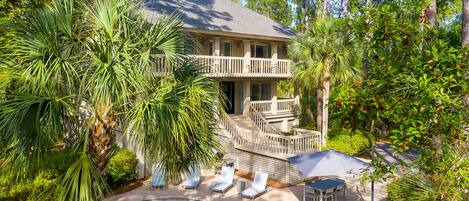 Una piscina riscaldata