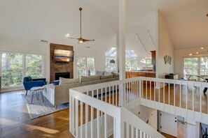 Smart TV, table football, ping pong