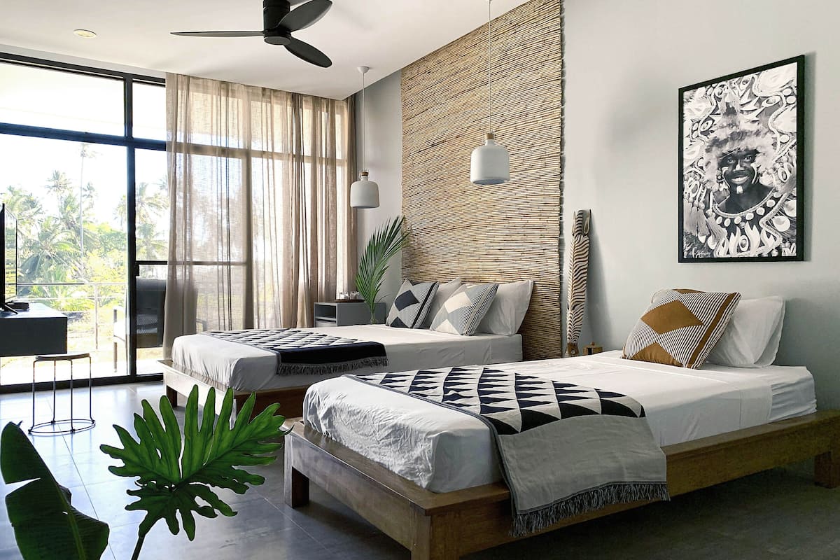 Deluxe Double or Twin Room, Multiple Beds, Garden View | 1 bedroom, premium bedding, minibar, in-room safe