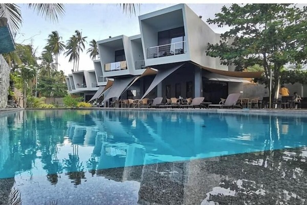 Façade de l’hébergement