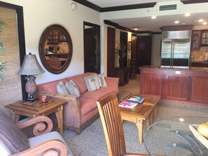 Smart TV, DVD player, books