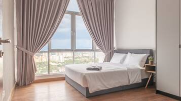 Comfort Apartment, 3 Bedrooms, City View | 3 bedrooms, iron/ironing board, free WiFi