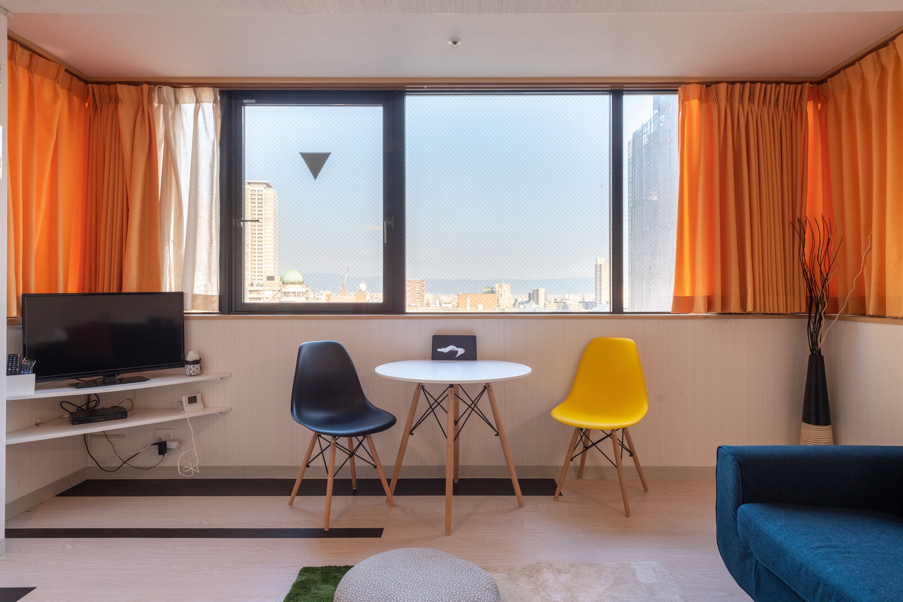 Apartment Quadruple Room, City View | Blackout drapes, iron/ironing board, free WiFi, bed sheets