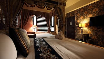 Deluxe Quadruple Room, 1 King Bed with Sofa bed, Bathtub, Garden View(No pets allowed) | View from room