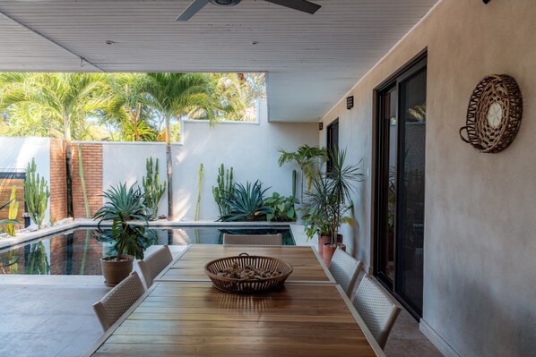 Restaurante al aire libre