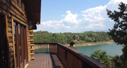 Vista de serenidad en el lago Douglas