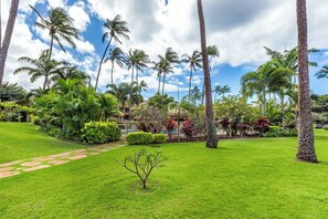 Property grounds - Romantic Retreat on Kaanapali Beach • Impeccably Maintained • Poolside Location (Lahaina)
