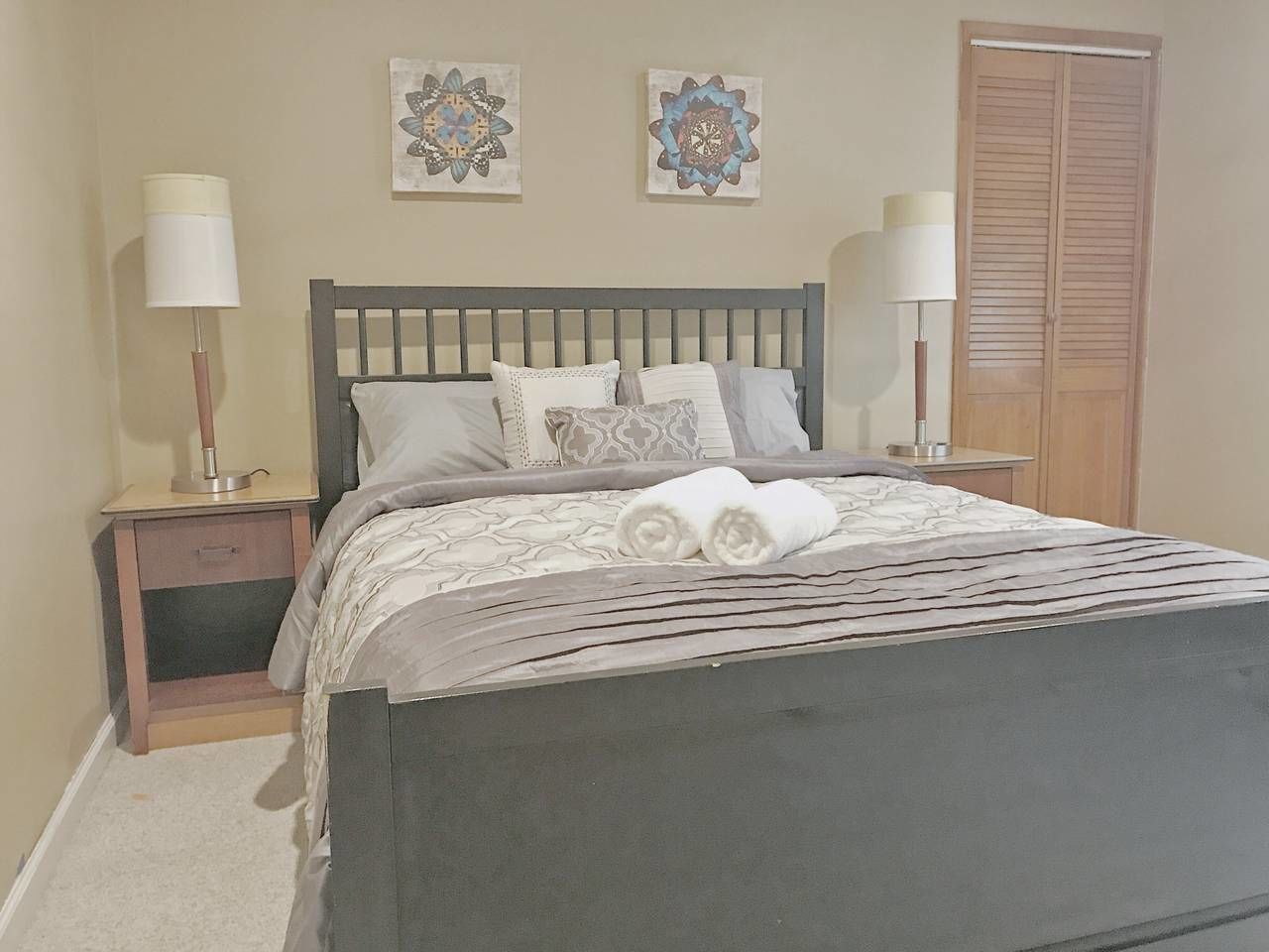 Desk, iron/ironing board, free WiFi, bed sheets