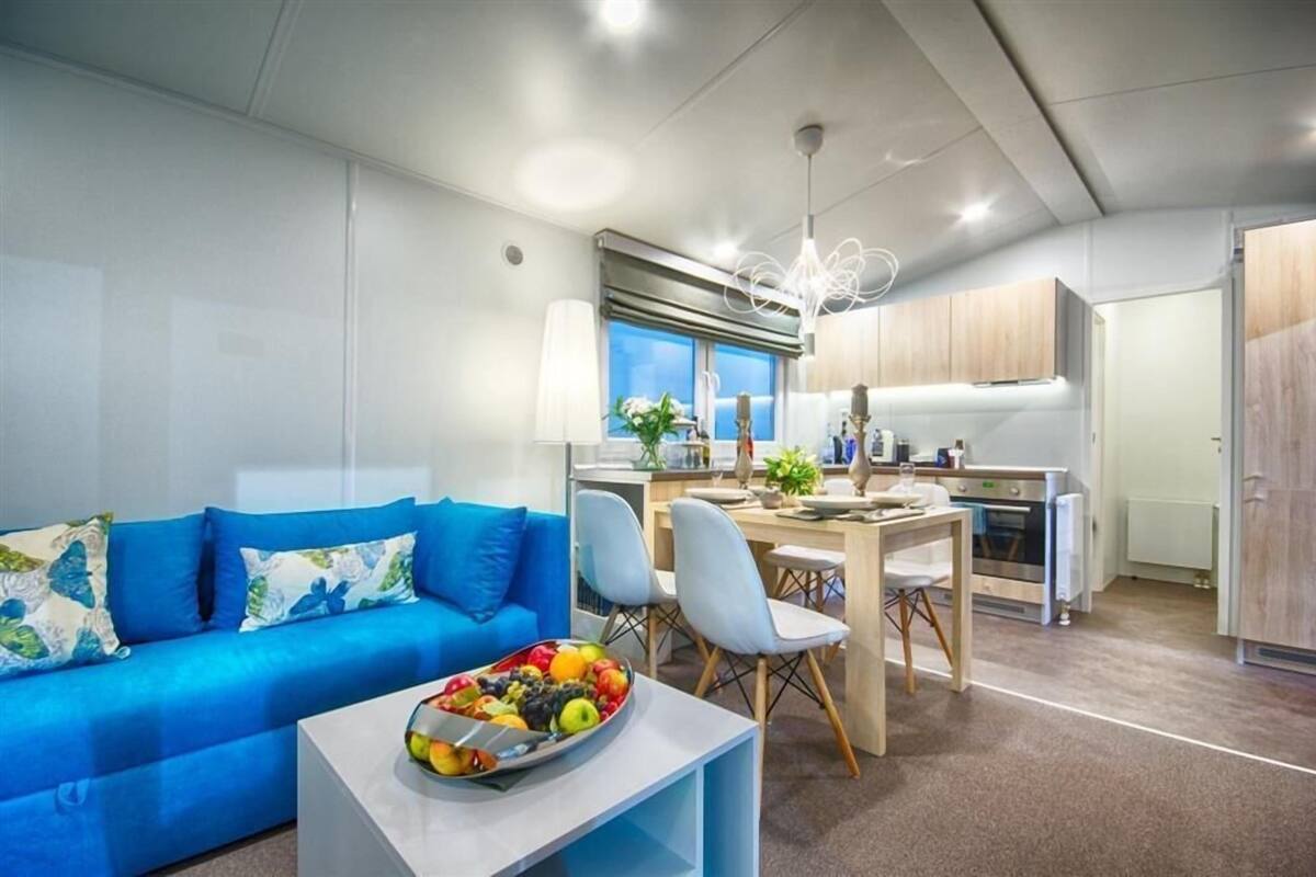 Family Mobile Home, Resort View | Living area