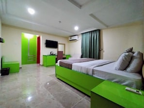 Habitación ejecutiva, 1 cama individual grande, no fumadores | 1 dormitorio, wifi gratis, ropa de cama
