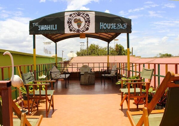 Terrace/patio - Swahili House Bed & Breakfast Moshi (Moshi)