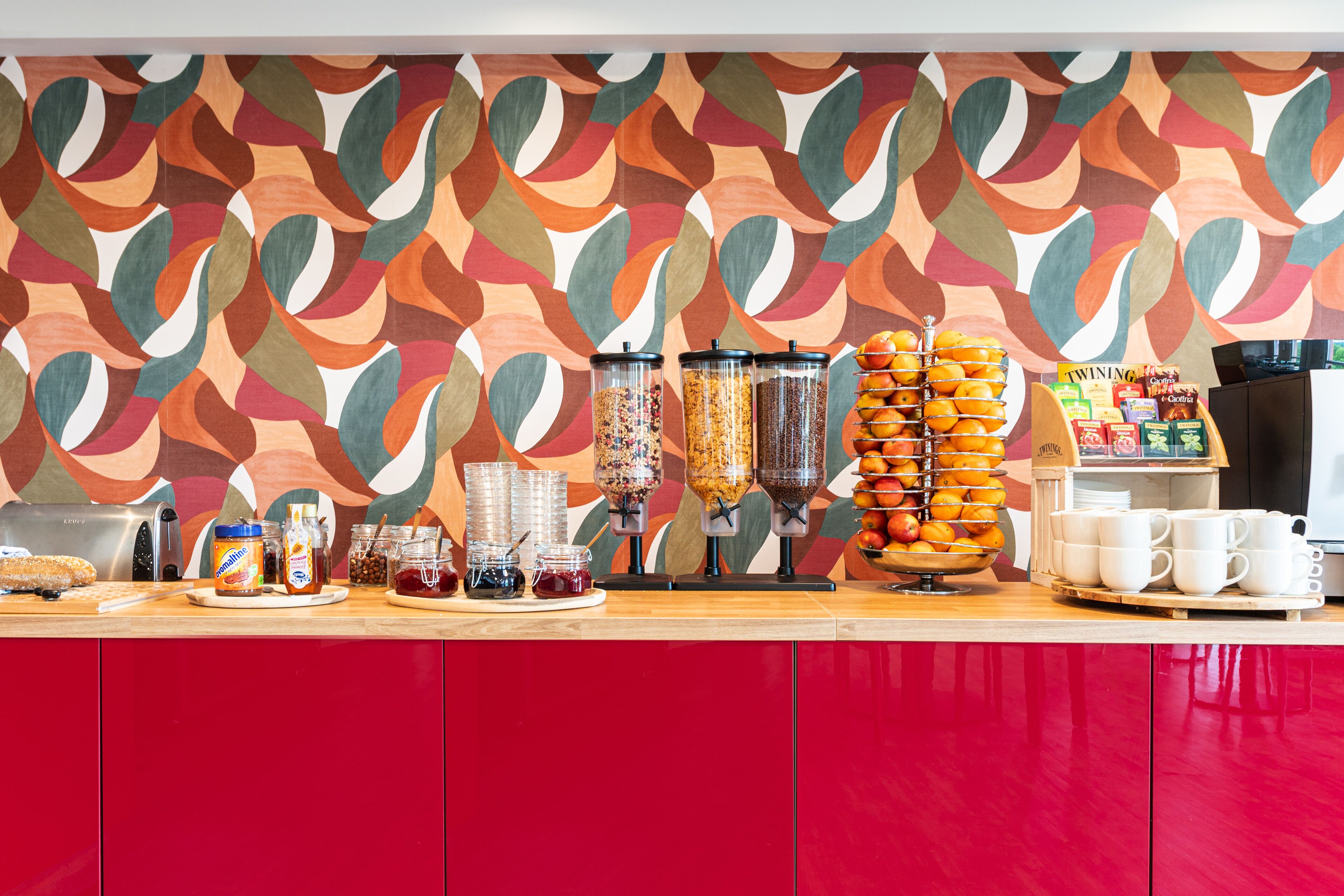 daily buffet breakfast (chf 17 per person)