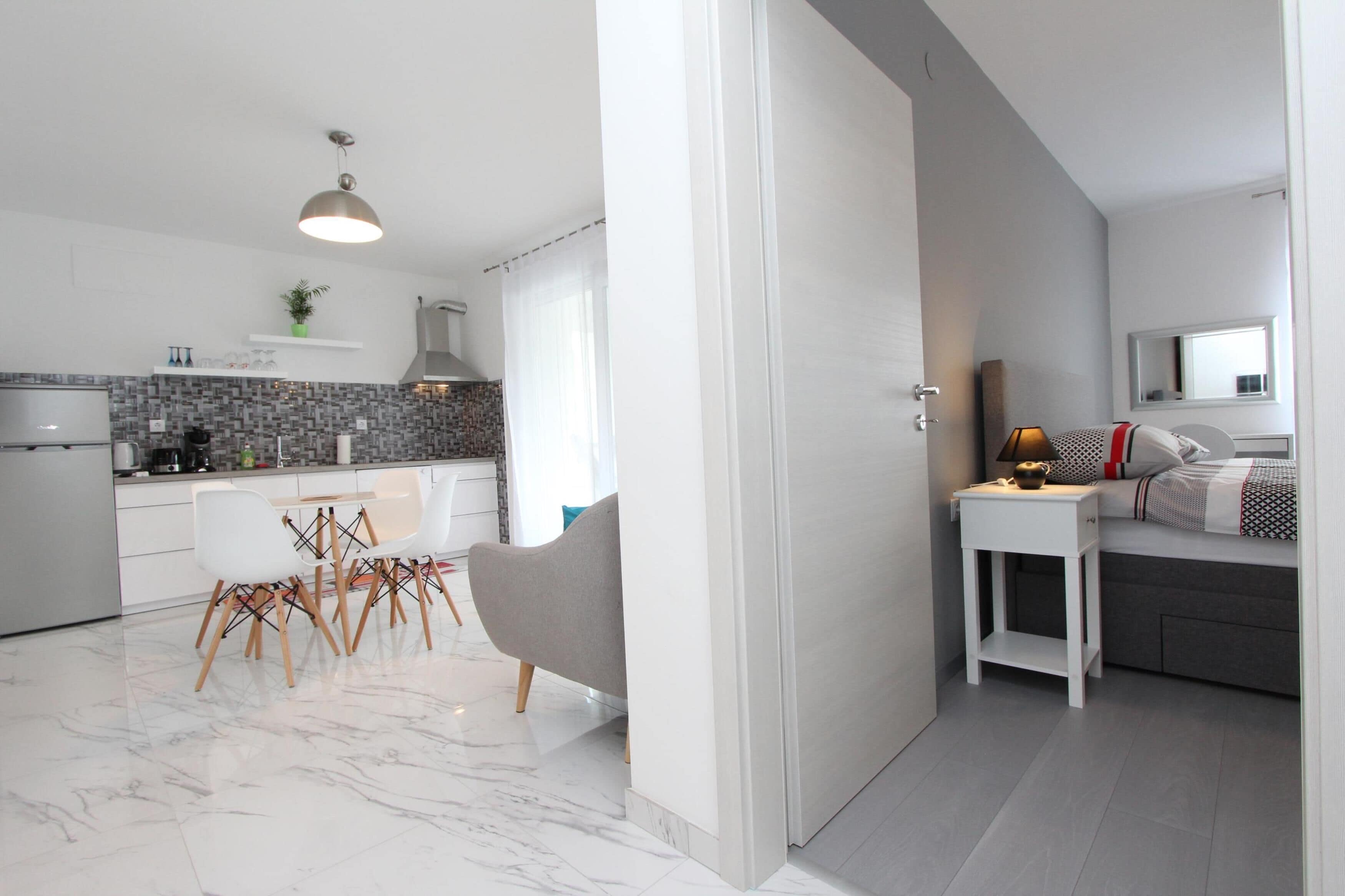Apartemen, 2 kamar tidur | Area keluarga | TV