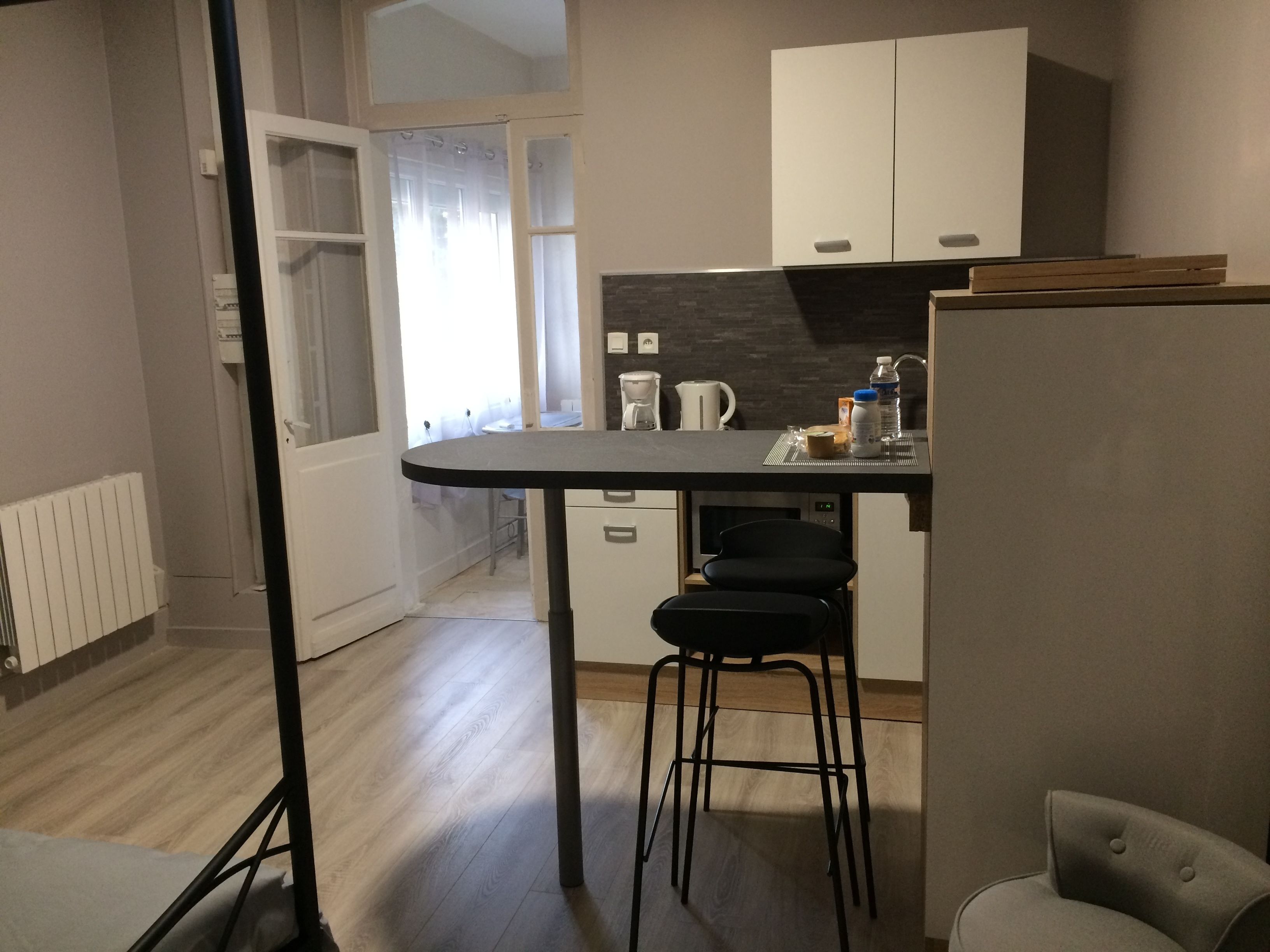 Studio, 1 Double Bed, Kitchenette, Ground Floor | Living area