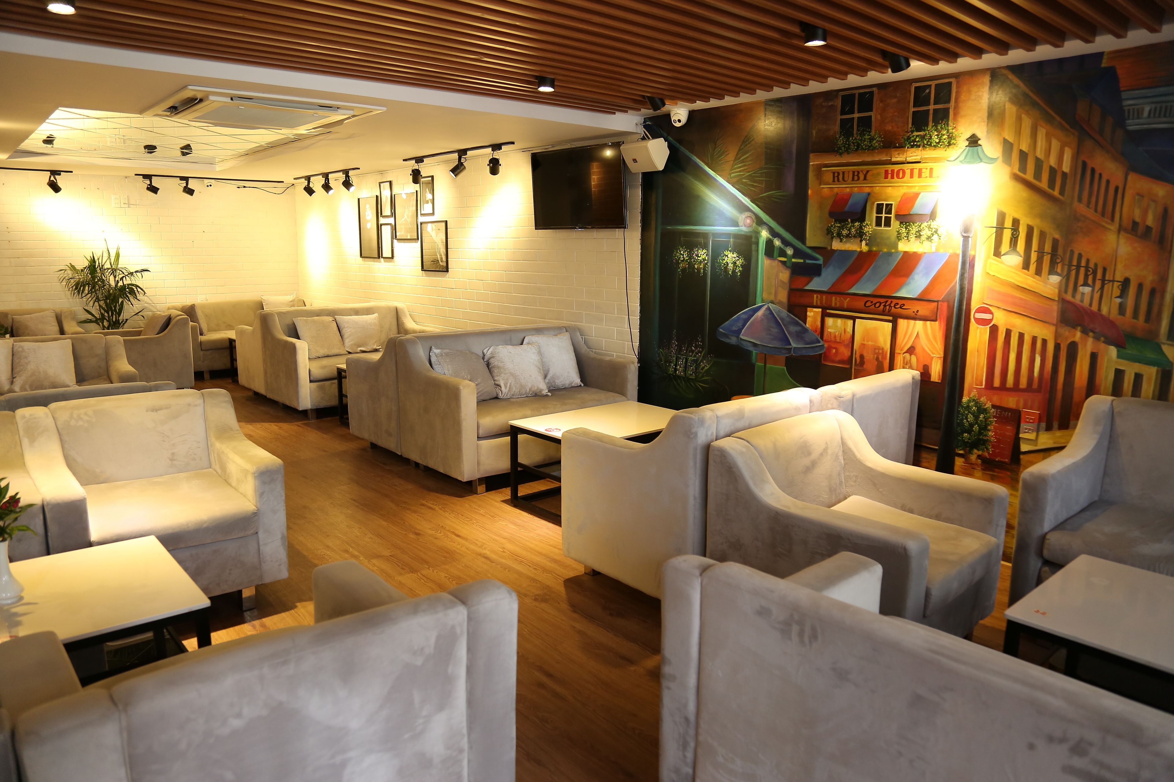 Lobby sitting area