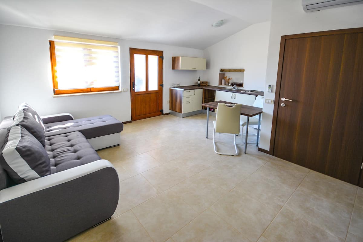 Standard Apartment, 1 Bedroom | Coin séjour | Télévision à écran plat