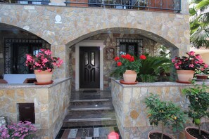 Fassade der Unterkunft