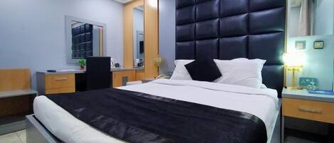 Literie de qualité supérieure, coffres-forts dans les chambres