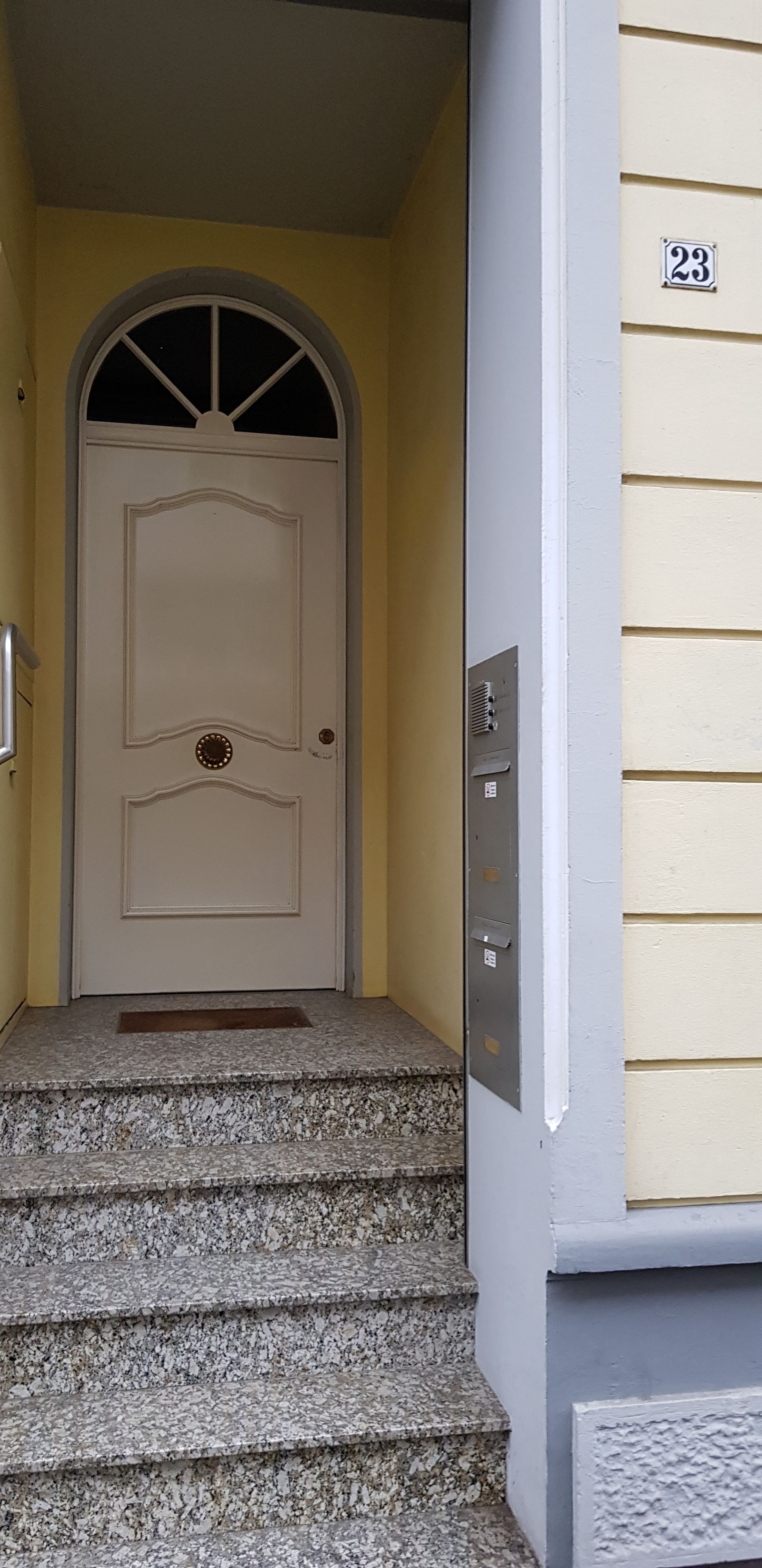 Fassade der Unterkunft