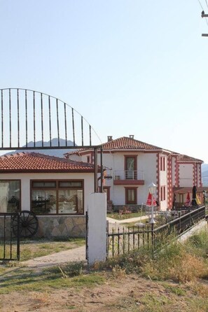 Entrée de l’hébergement