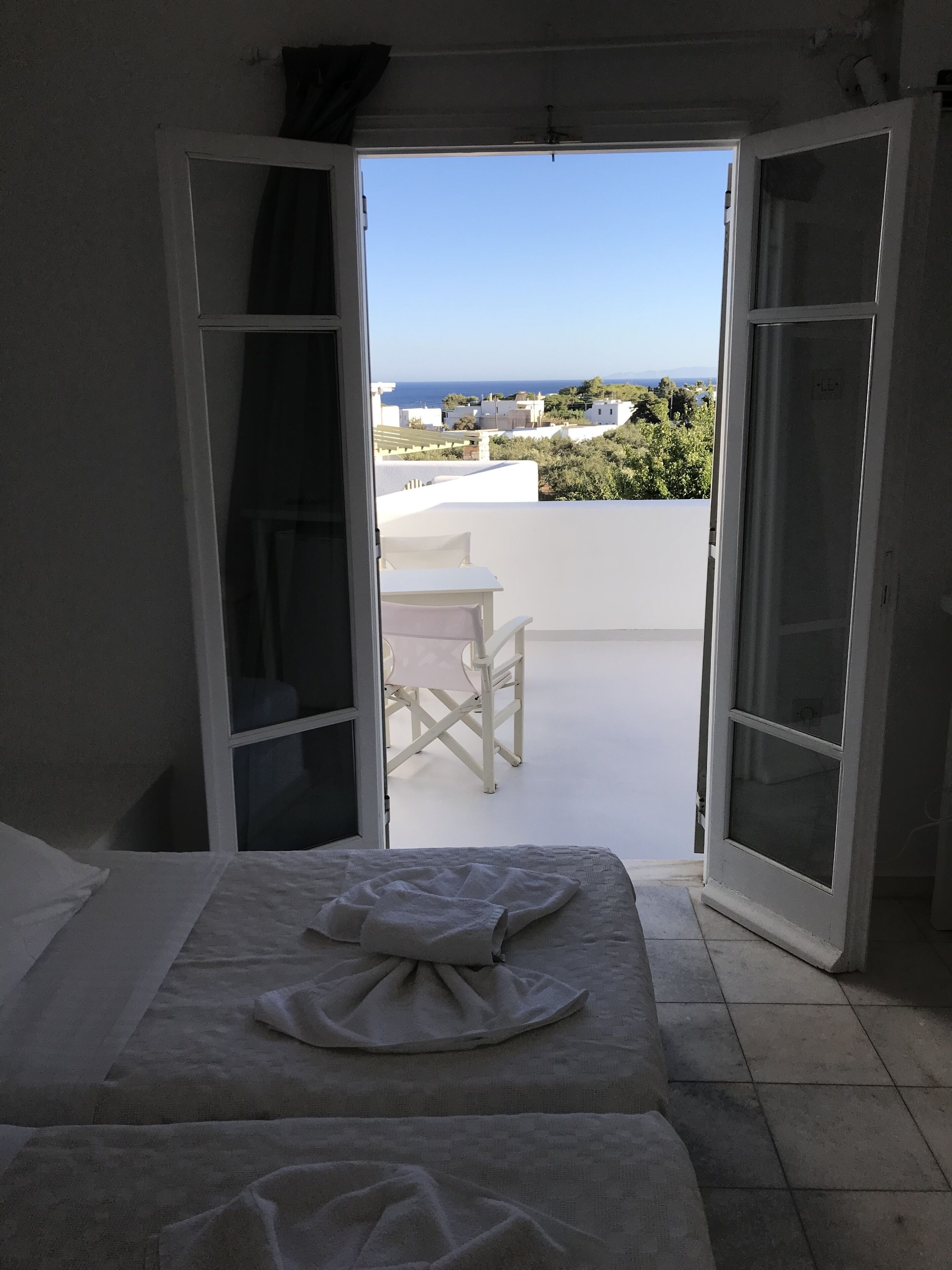 Vue depuis le balcon