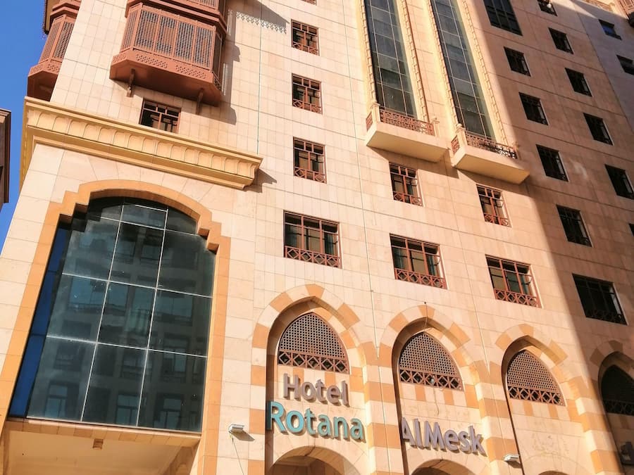 Façade de l’hébergement