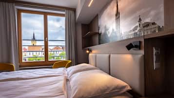2 habitaciones, ropa de cama hipoalergénica y minibar