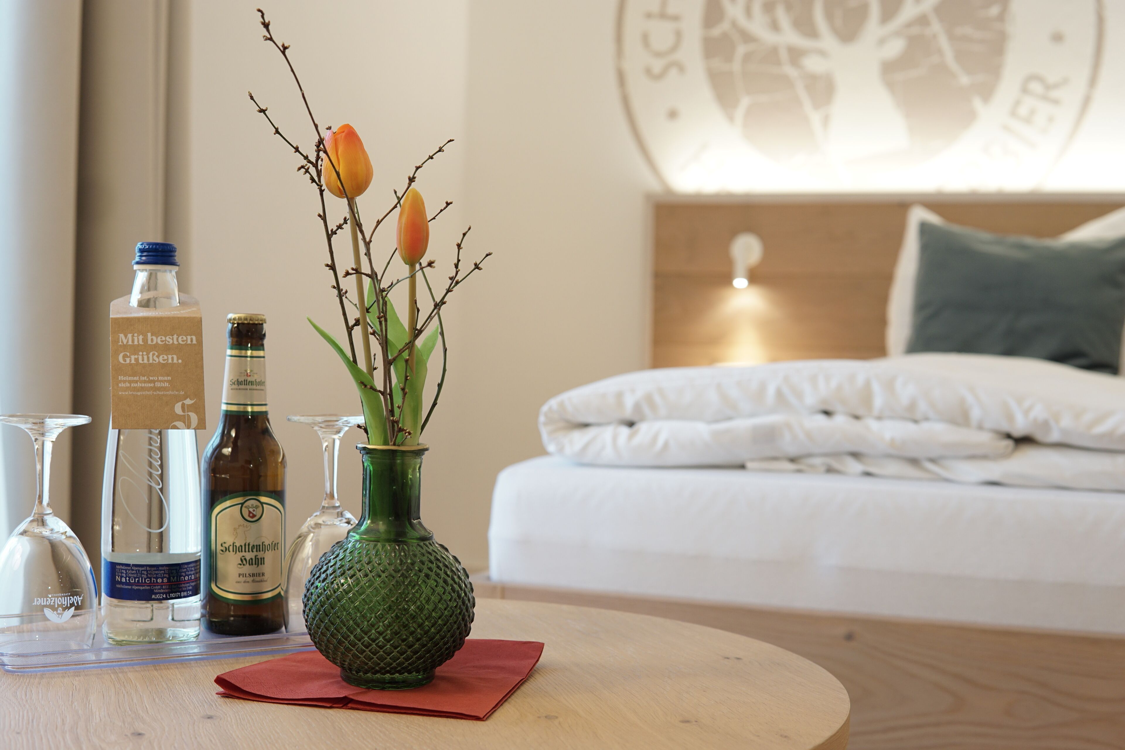 premium double room | 1 bedroom, hypo-allergenic bedding, minibar, in-room safe