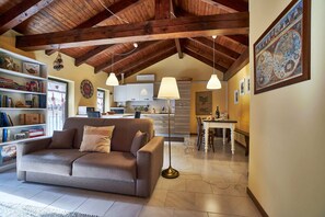 Télévision, lecteur de DVD, livres