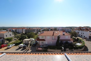 Studio, 1 Doppelbett | Blick vom Balkon